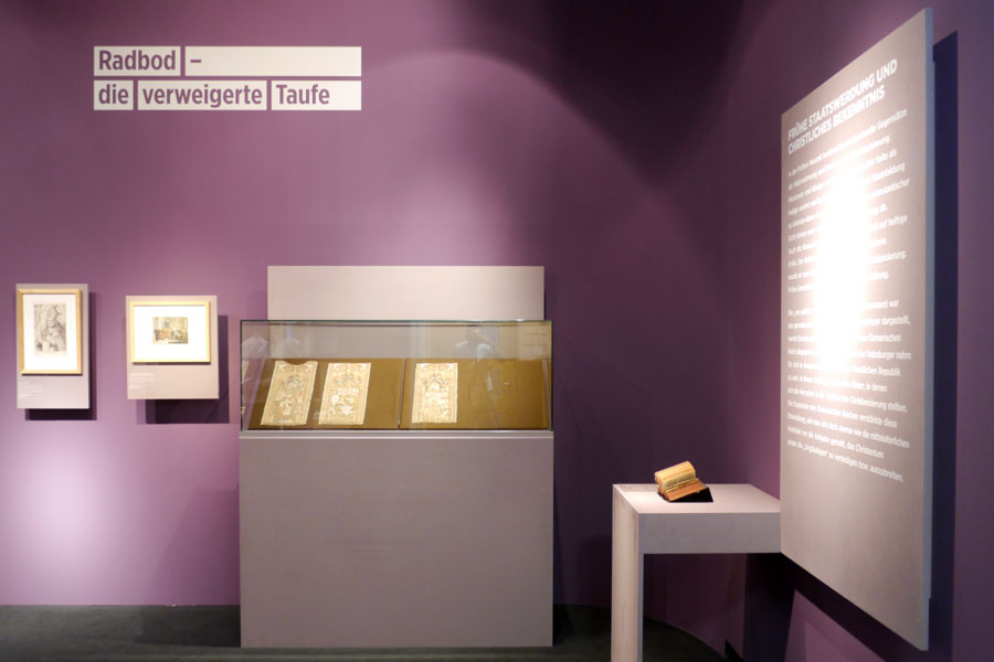 Ausstellungsgestaltung Credo | Christianisierung Europas im Mittelalter