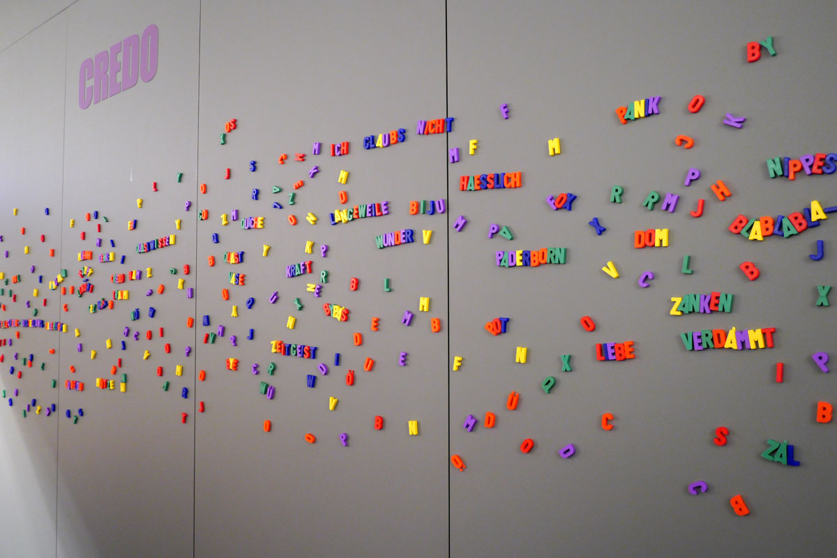 Ausstellungsgestaltung Credo | Christianisierung Europas im Mittelalter